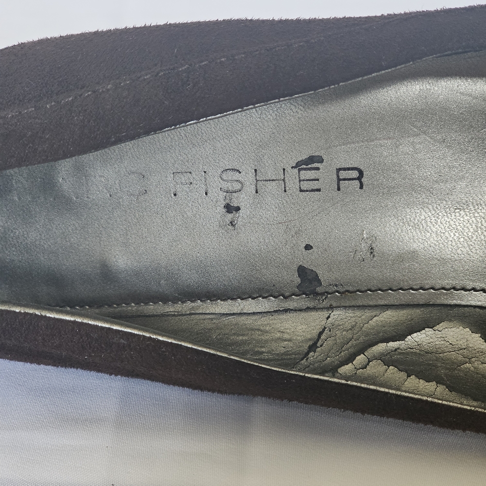 Brown Suede Women's Loafers by Eileen Fisher - Picture 7 of 15
